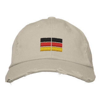 Stickerei auf deutscher Flagge Bestickte Baseballkappe