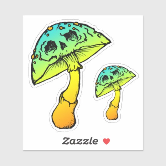 Stickerei Aufkleber (Blatt)