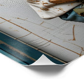 Stickerei Chaos Scene Poster (Ecke)