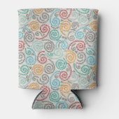 Stickerei extravagantes gerolltes Papier Dosenkühler (Vorderseite)