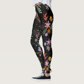 Stickerei Folk Leggings (Links)