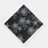 Stickerei mit Perlen und Perlen. Serviette (Ecke)