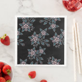 Stickerei mit Perlen und Perlen. Serviette (Beispiel)