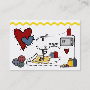 Stickerei - Mode - Seamstress - SRF Visitenkarte