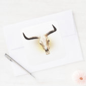 Stickerei Quadratischer Aufkleber (Umschlag)