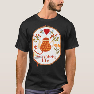 Stickerei T-Shirt