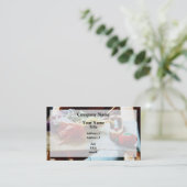 Stickereibedarf Visitenkarte (Stehend Vorderseite)