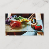 Stickereibedarf Visitenkarte (Rückseite)