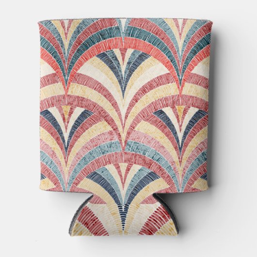 Stickereibestickter, schwach böhmischer, nahtloser dosenkühler (Vorderseite)