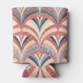 Stickereibestickter, schwach böhmischer, nahtloser dosenkühler (Rückseite)