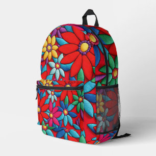 Stickereidesign Bedruckter Rucksack