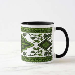Stickereidesign für Tasse