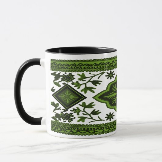Stickereidesign für Tasse (Links)