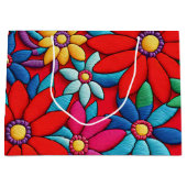 Stickereidesign Große Geschenktüte (Vorderseite)