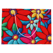 Stickereidesign Große Geschenktüte (Rückseite)