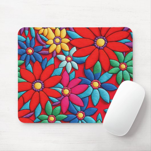 Stickereidesign Mousepad (Mit Mouse)