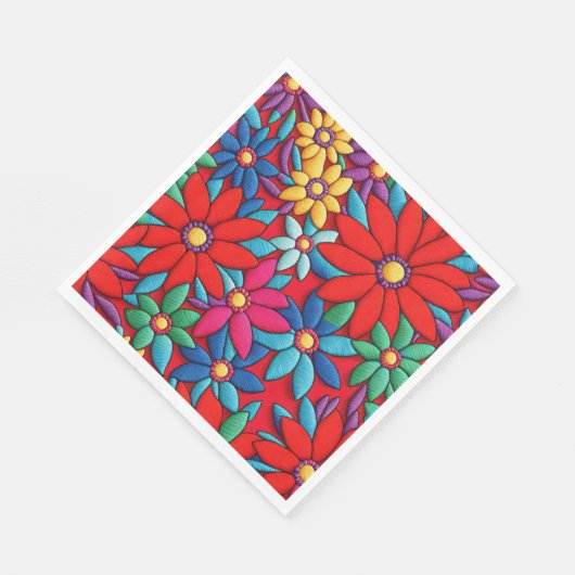 Stickereidesign Serviette (Ecke)