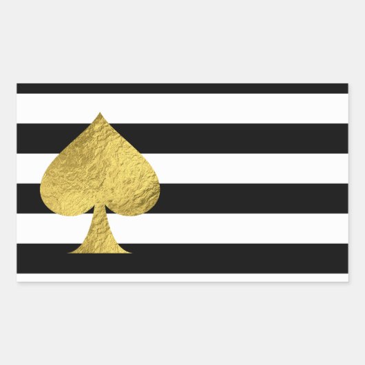 Stickereien für den Goldschuh Rechteckiger Aufkleber (Vorderseite)