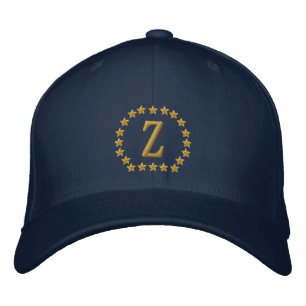 Stickereien für den Monogramm-Single Bestickte Kappe