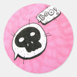 Stickereien Runder Aufkleber