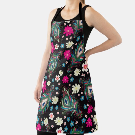 Stickereifedern aus Pfau sind nahtlos. Clas Schürze (InSitu)