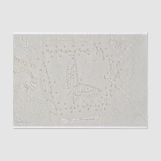 Stickereipapier Seidenpapier (Vorderseite)