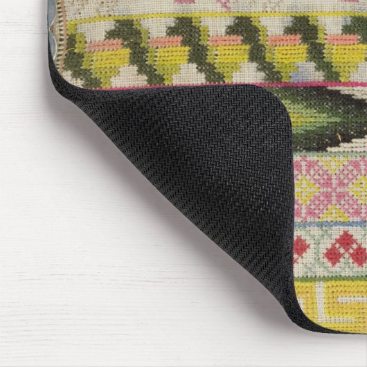 Stickereiprobenehmer Mousepad (Ecke)