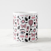 Stickermuster Jumbo-Tasse (Vorderseite)