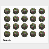Stickerrolle runder aufkleber (Blatt)