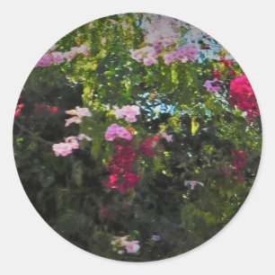Stickerrolle runder aufkleber
