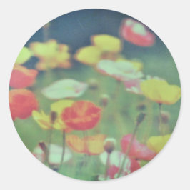 Stickerrolle  runder aufkleber