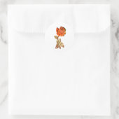 Stickerrolle  runder aufkleber (Tasche)