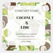 STICKERS #4 PRODUKTLABEL GIFT SOAP & CANDLE (Vorderseite)