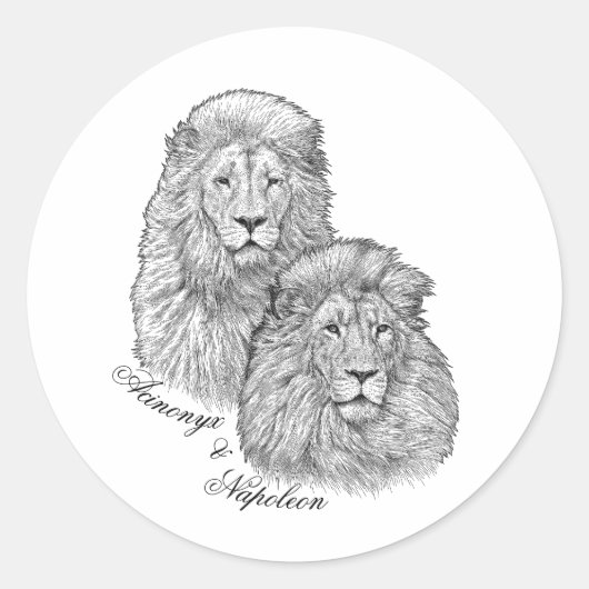 Stickers - Acinonyx & Napoleon (Vorderseite)