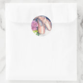 Stickers - Ballettschuhe und Rose (Tasche)