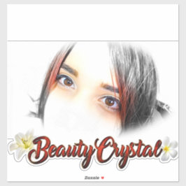 STICKERS BEAUTYCRYSTAL AUFKLEBER