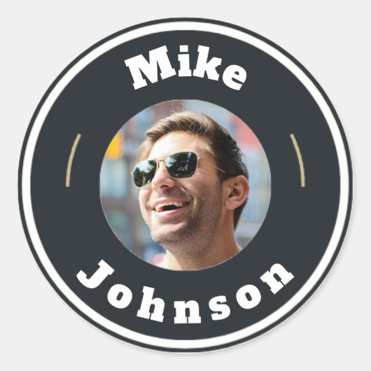 Stickers - Benutzerdefiniert Personalisiert (Foto (Vorderseite)