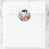 Stickers Cat Geisha Fairy Fantasy von Ann Howard (Tasche)