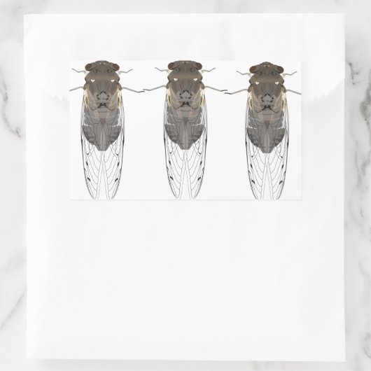 Stickers cicada (Tasche)