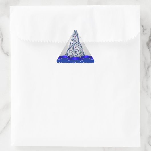 Stickers - Cobalt Wirbel Tree (Tasche)