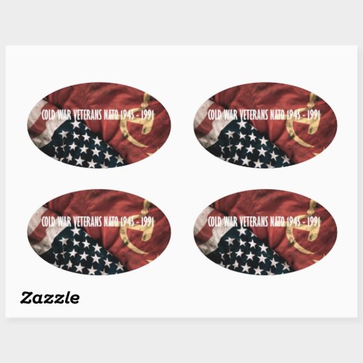 Stickers Cold War Veterans (Blatt)