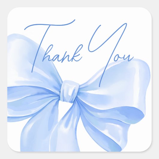 Stickers danken dir für die Babydusche. (Vorderseite)