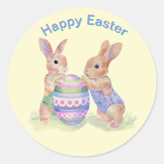 Stickers Egg Bunnies (Vorderseite)