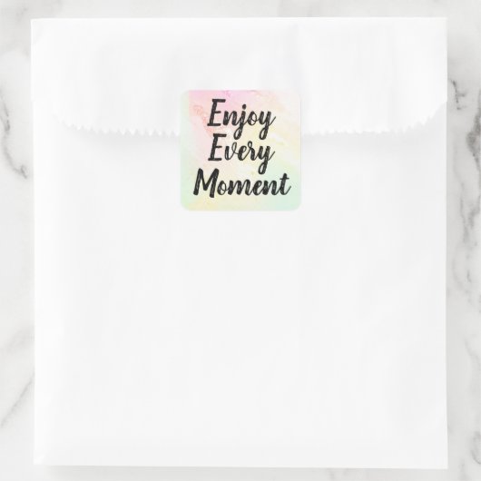 Stickers Enjoy Every Moment (Tasche)