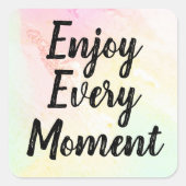 Stickers Enjoy Every Moment (Vorderseite)
