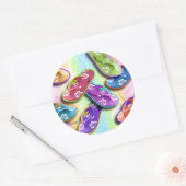 Stickers - FLIP FLOPS Pop Art (Umschlag)