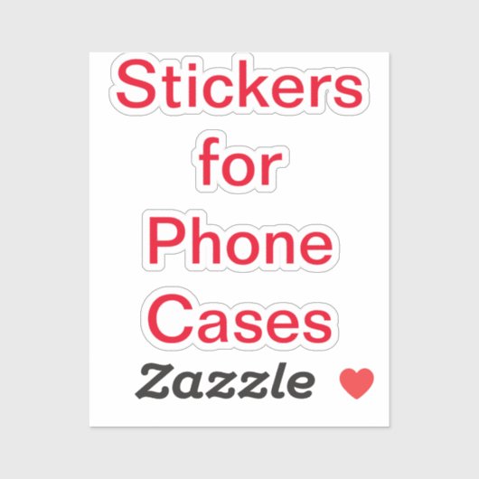Stickers for Phone Cases Aufkleber (Blatt)