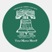 Stickers -Forest Green (Personalized)  (Vorderseite)