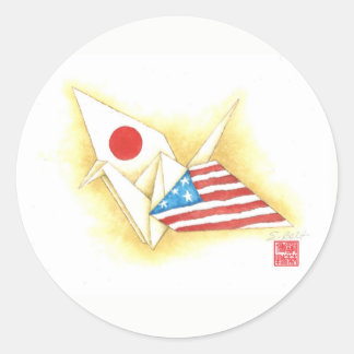 Stickers ~ Freundschaft zwischen Japan und den USA