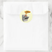 Stickers - Funny Turkey Hideout (Tasche)